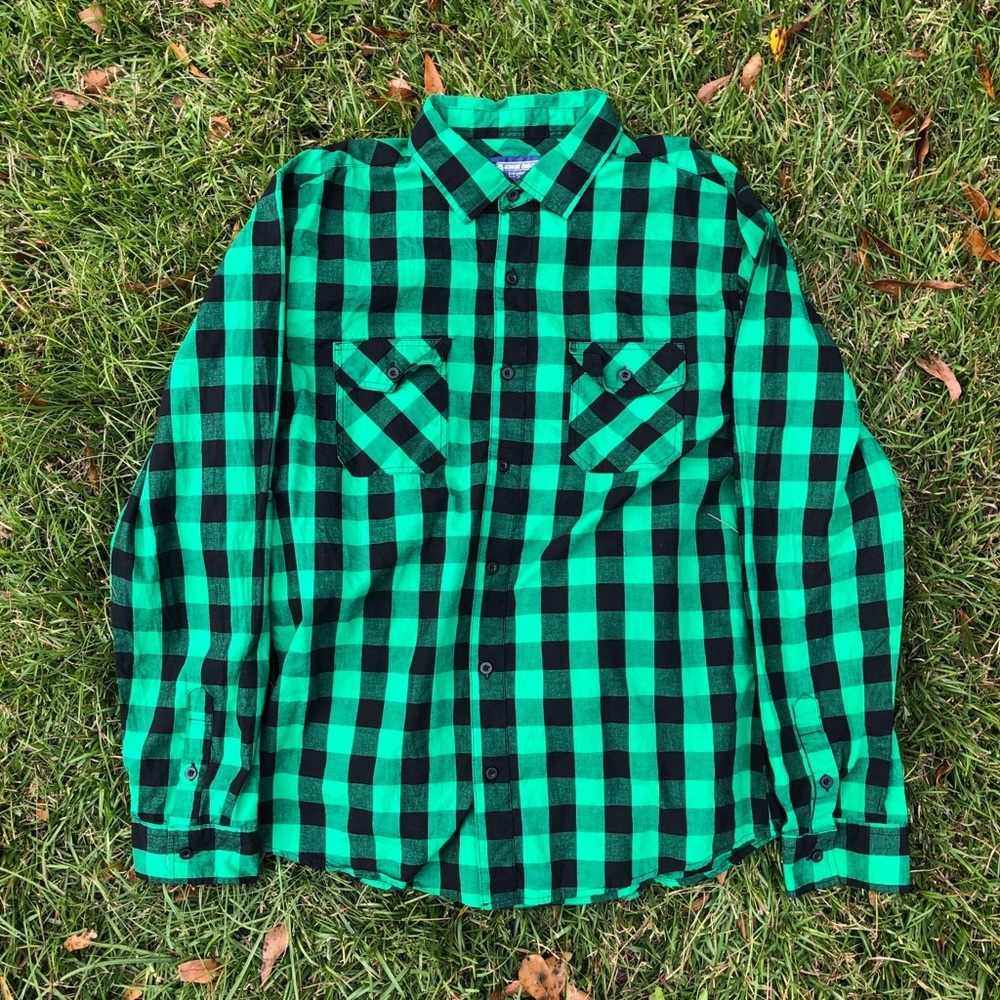 GREEN FLANNEL 🐍